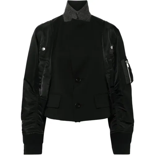 Jackets > Bomber Jackets - - Sacai - Modalova