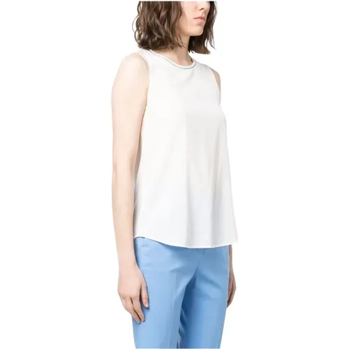 Tops > Sleeveless Tops - - PESERICO - Modalova