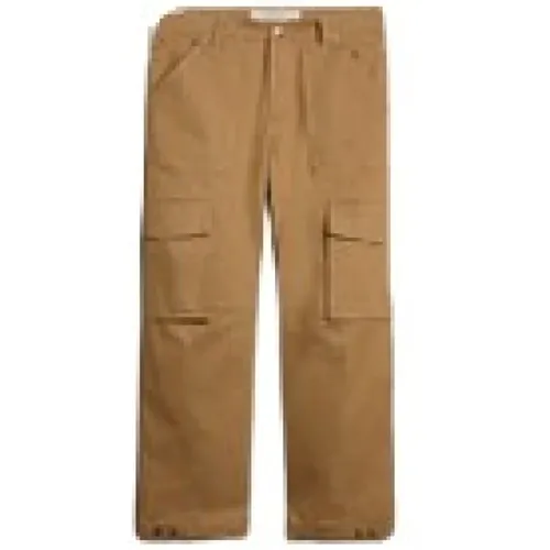 Trousers > Straight Trousers - - Golden Goose - Modalova