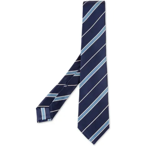 Kiton - Accessories > Ties - Blue - Kiton - Modalova