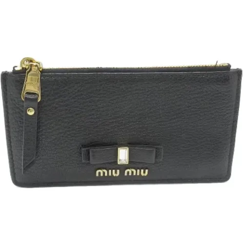 Pre-owned > Pre-owned Accessories > Pre-owned Wallets - - Miu Miu Pre-owned - Modalova