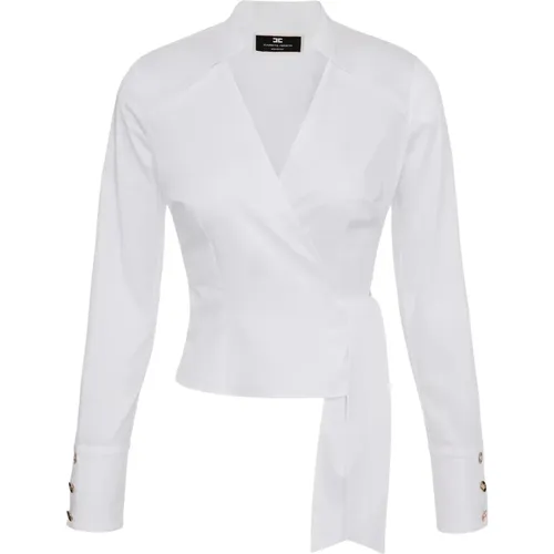 Blouses & Shirts > Shirts - - Elisabetta Franchi - Modalova