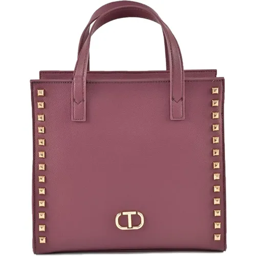 Twinset - Bags > Handbags - Red - Twinset - Modalova