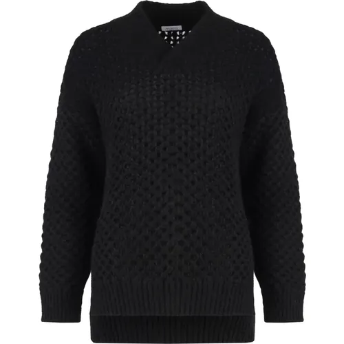 Knitwear > V-neck Knitwear - - Malo - Modalova