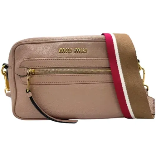 Pre-owned > Pre-owned Bags > Pre-owned Cross Body Bags - - Miu Miu Pre-owned - Modalova