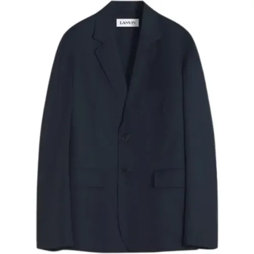 Lanvin - Jackets > Blazers - Blue - Lanvin - Modalova