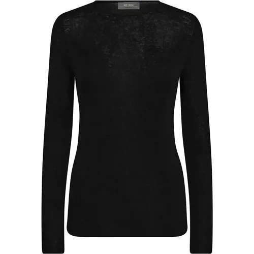 Knitwear > Round-neck Knitwear - - MOS MOSH - Modalova