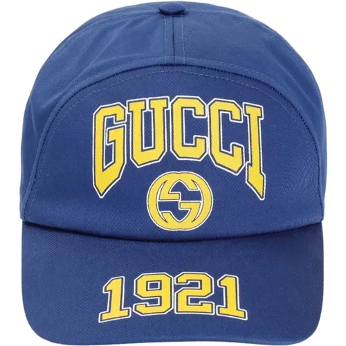 Accessories > Hats > Caps - - Gucci - Modalova