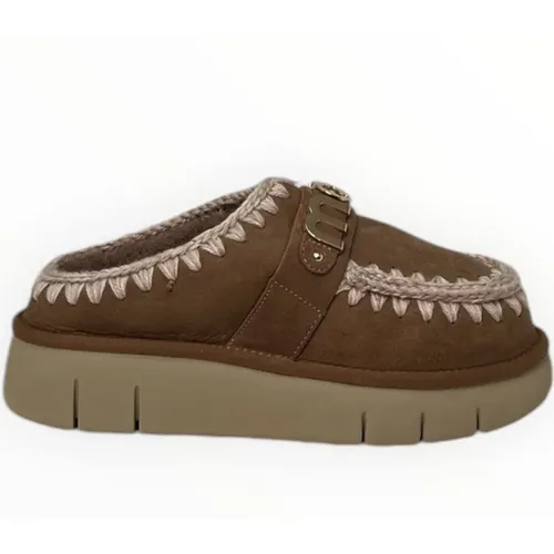 Mou - Shoes > Slippers - Brown - Mou - Modalova