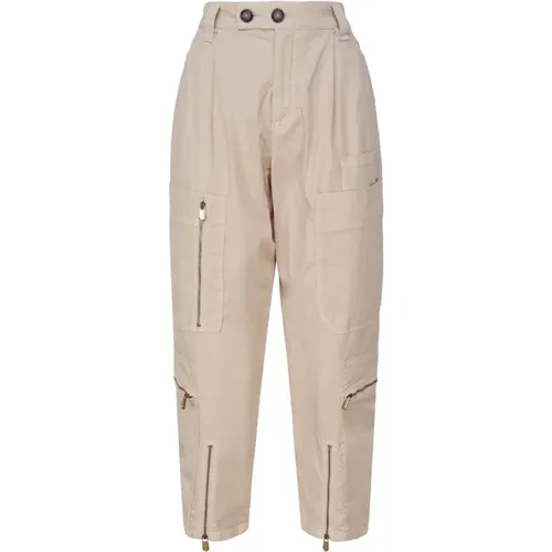 Trousers > Tapered Trousers - - pinko - Modalova