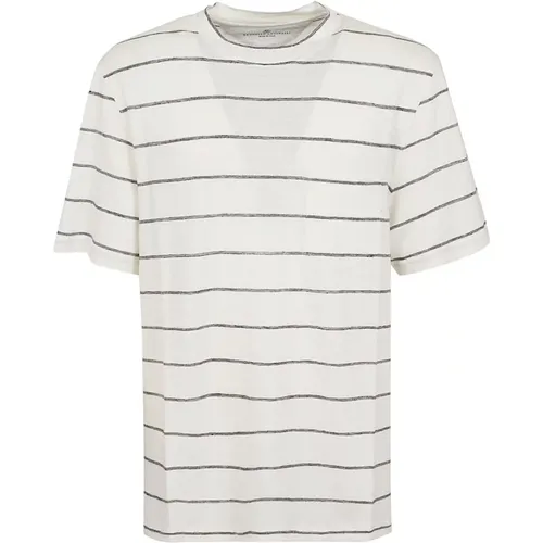 Tops > T-Shirts - - BRUNELLO CUCINELLI - Modalova