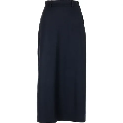 NIU - Skirts > Midi Skirts - Blue - NIU - Modalova