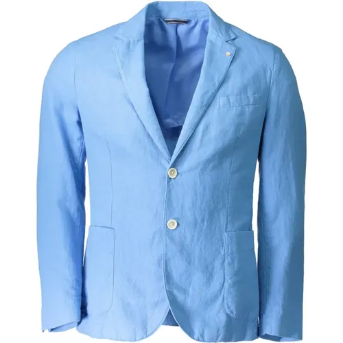 Gant - Jackets > Blazers - Blue - Gant - Modalova