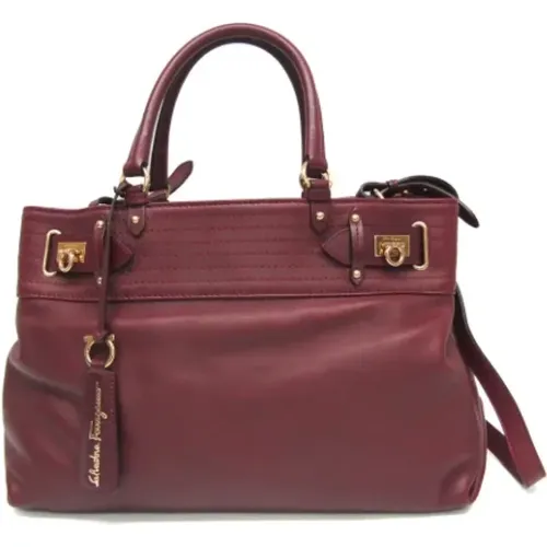 Pre-owned > Pre-owned Bags > Pre-owned Shoulder Bags - - Salvatore Ferragamo Pre-owned - Modalova