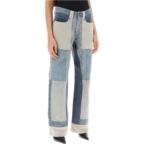 Jeans > Wide Jeans - - Marine Serre - Modalova