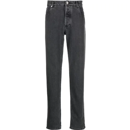 Jeans > Slim-fit Jeans - - BRUNELLO CUCINELLI - Modalova