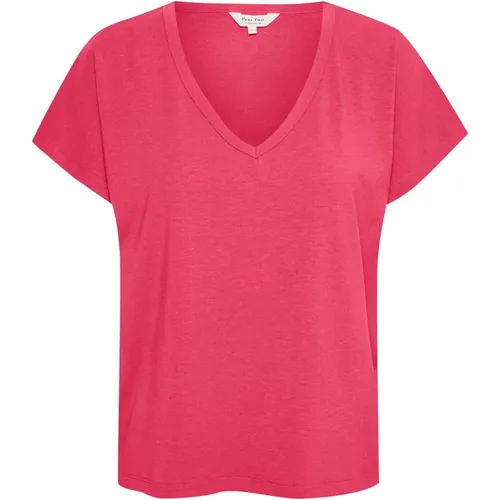 Part Two - Tops > T-Shirts - Pink - Part Two - Modalova