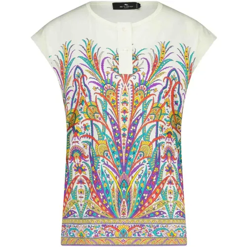 Tops > T-Shirts - - ETRO - Modalova