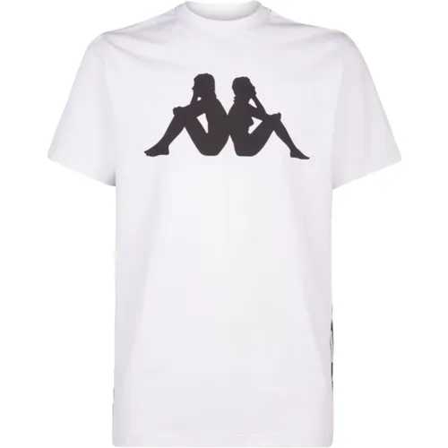 Kappa - Tops > T-Shirts - White - Kappa - Modalova