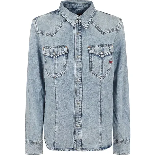 Shirts > Denim Shirts - - Diesel - Modalova