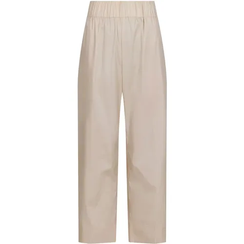 Trousers > Cropped Trousers - - NEO NOIR - Modalova