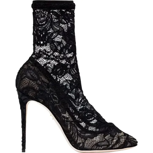 Shoes > Boots > Heeled Boots - - Dolce & Gabbana - Modalova
