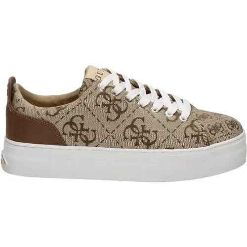 Guess - Shoes > Sneakers - Beige - Guess - Modalova