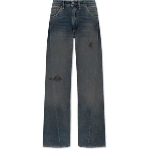 Jeans > Wide Jeans - - MM6 Maison Margiela - Modalova