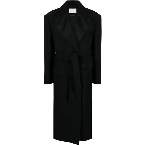 Coats > Belted Coats - - Calcaterra - Modalova