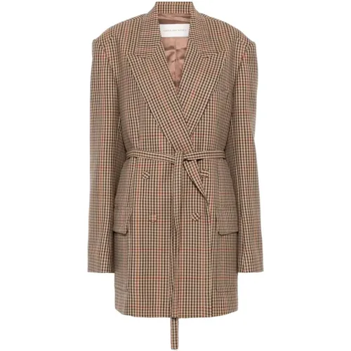 Coats > Belted Coats - - Dries Van Noten - Modalova