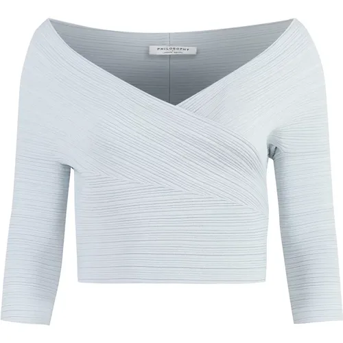 Tops > Long Sleeve Tops - - Philosophy di Lorenzo Serafini - Modalova