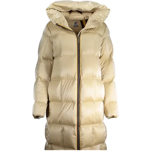 K-Way - Coats > Parkas - Beige - K-way - Modalova