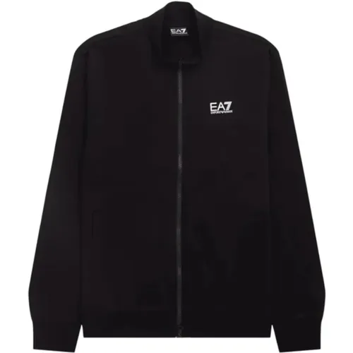 Sweatshirts & Hoodies > Zip-throughs - - Emporio Armani EA7 - Modalova