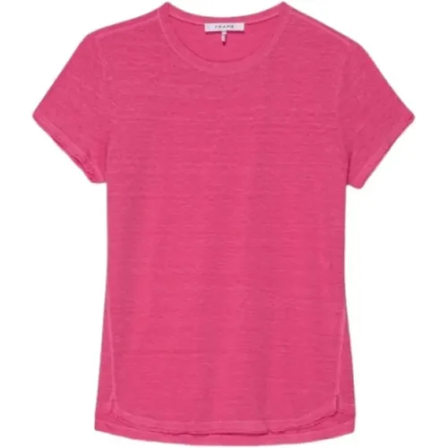 Frame - Tops > T-Shirts - Pink - Frame - Modalova