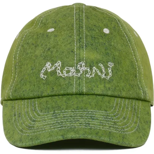 Accessories > Hats > Caps - - Marni - Modalova