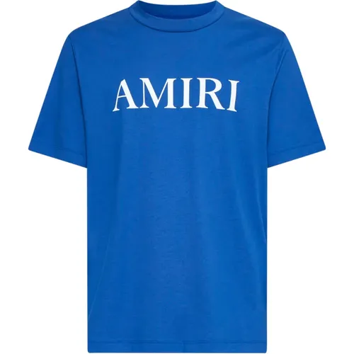 Amiri - Tops > T-Shirts - Blue - Amiri - Modalova