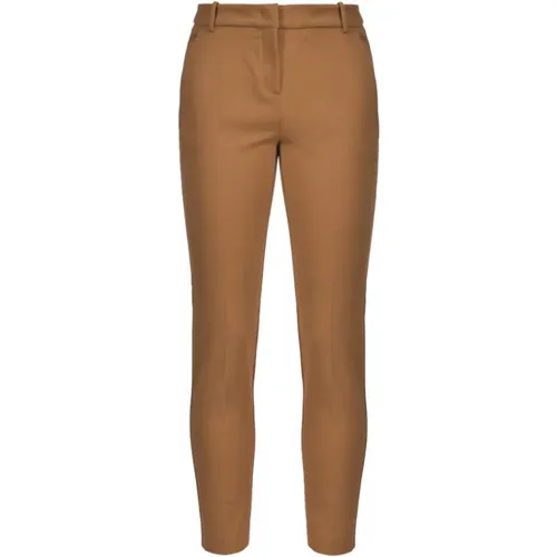 Pinko - Trousers > Chinos - Beige - pinko - Modalova