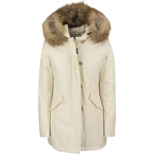 Jackets > Faux Fur & Shearling Jackets - - Woolrich - Modalova