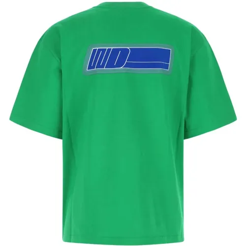 T-Shirt Wdtt122641Ugr Green - We11Done - Modalova