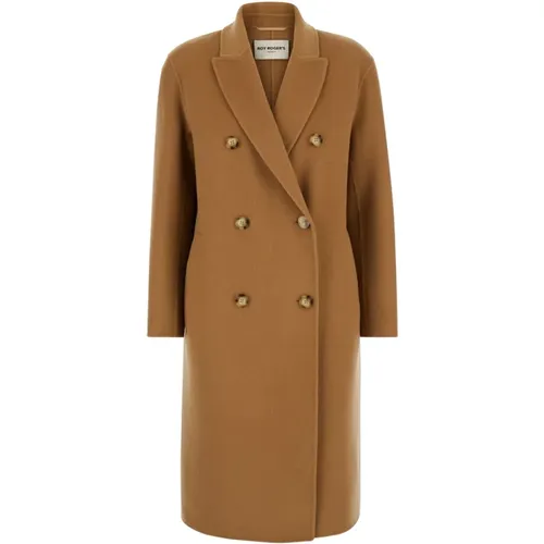 Coats > Double-Breasted Coats - - Roy Roger's - Modalova