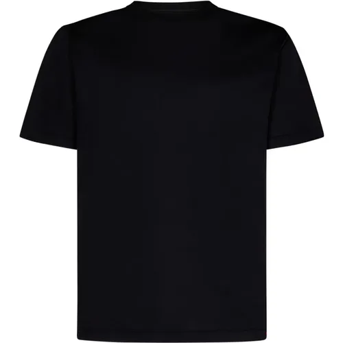 Kiton - Tops > T-Shirts - Black - Kiton - Modalova