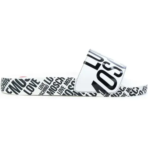 Shoes > Flip Flops & Sliders - - Love Moschino - Modalova