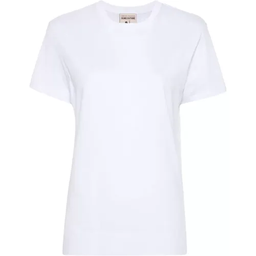 Tops > T-Shirts - - Semicouture - Modalova