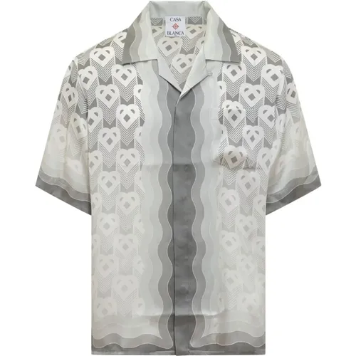 Shirts > Short Sleeve Shirts - - Casablanca - Modalova