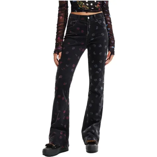 Jeans > Flared Jeans - - Desigual - Modalova