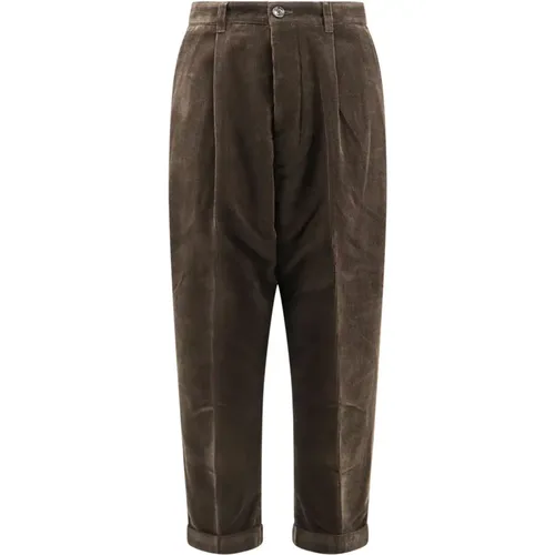 Trousers > Straight Trousers - - Ami Paris - Modalova