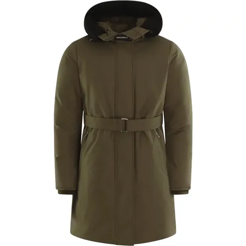 Woolrich - Coats > Parkas - Green - Woolrich - Modalova