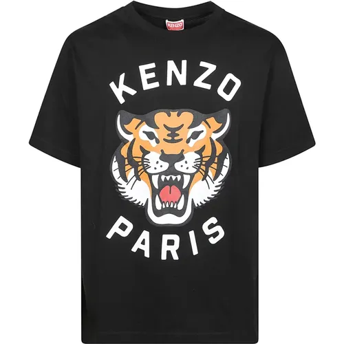 Kenzo - Tops > T-Shirts - Black - Kenzo - Modalova