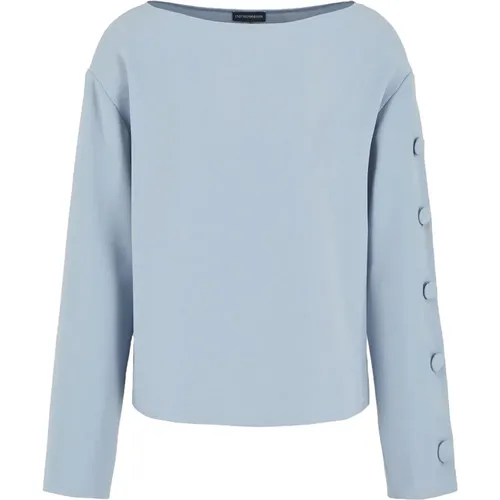 Tops > Long Sleeve Tops - - Emporio Armani - Modalova