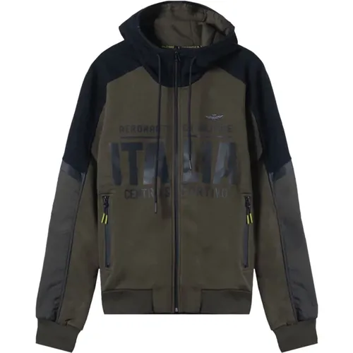 Sweatshirts & Hoodies > Zip-throughs - - aeronautica militare - Modalova